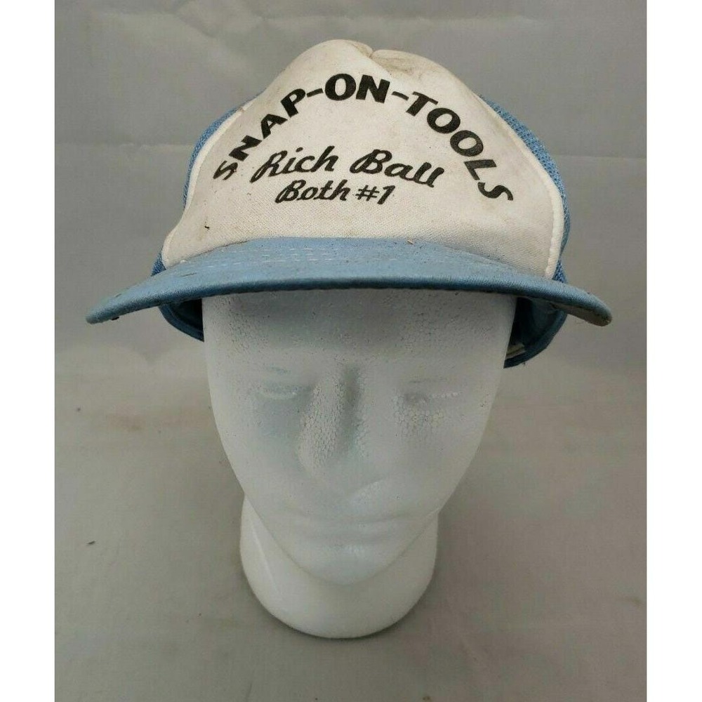 Vintage Snap-on  Snapback Trucker Hat Mesh Cap‎ VTG Tools